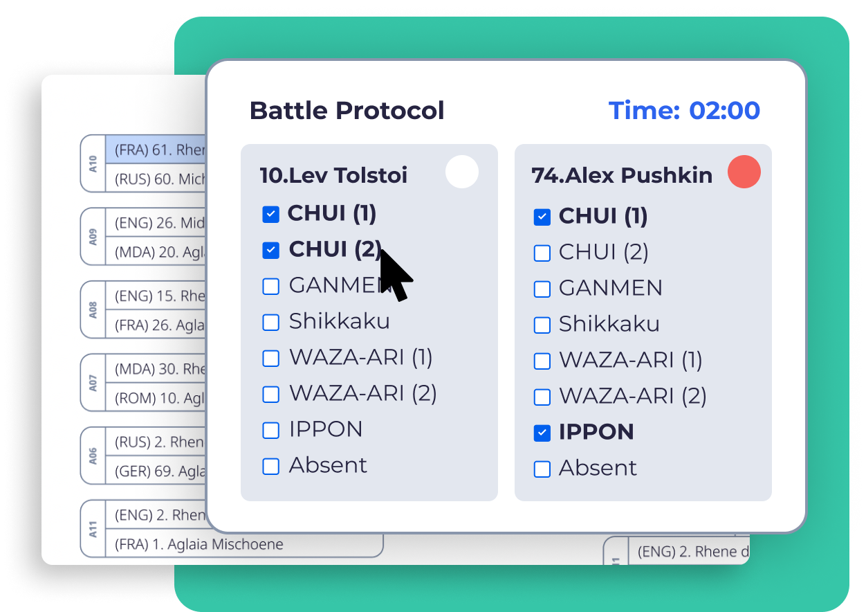 Detailed study of the battle protocol